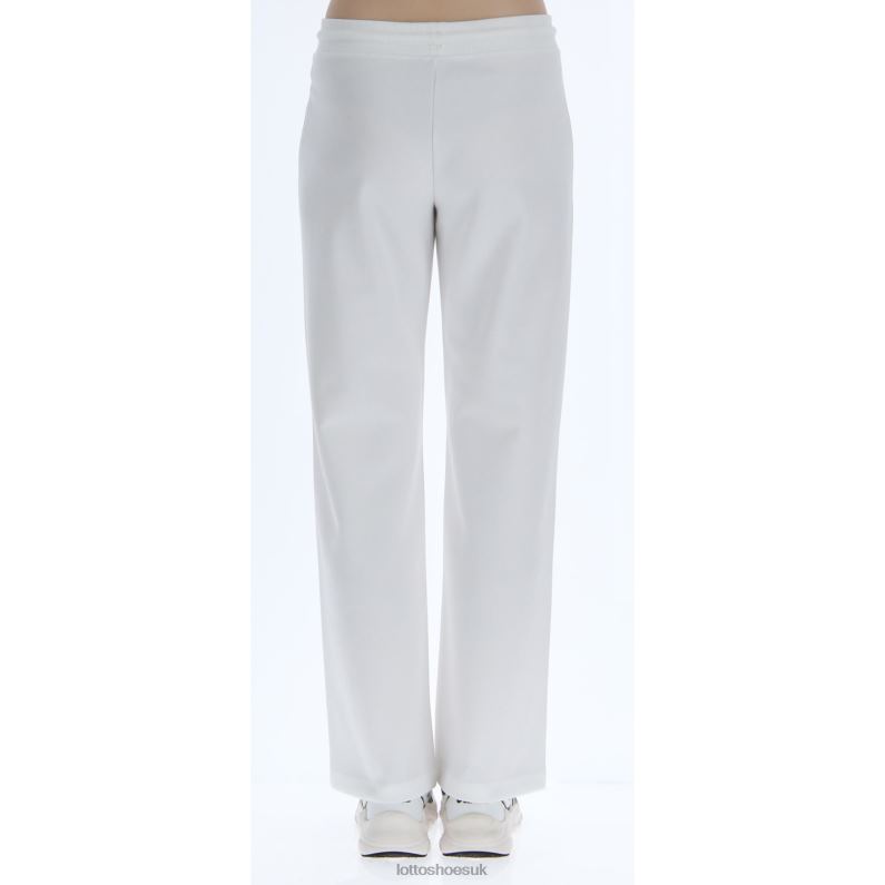 ATHLETICA DUE W IV PANT PL Woman 446TN842 Apparel CANDY WHITE Lotto
