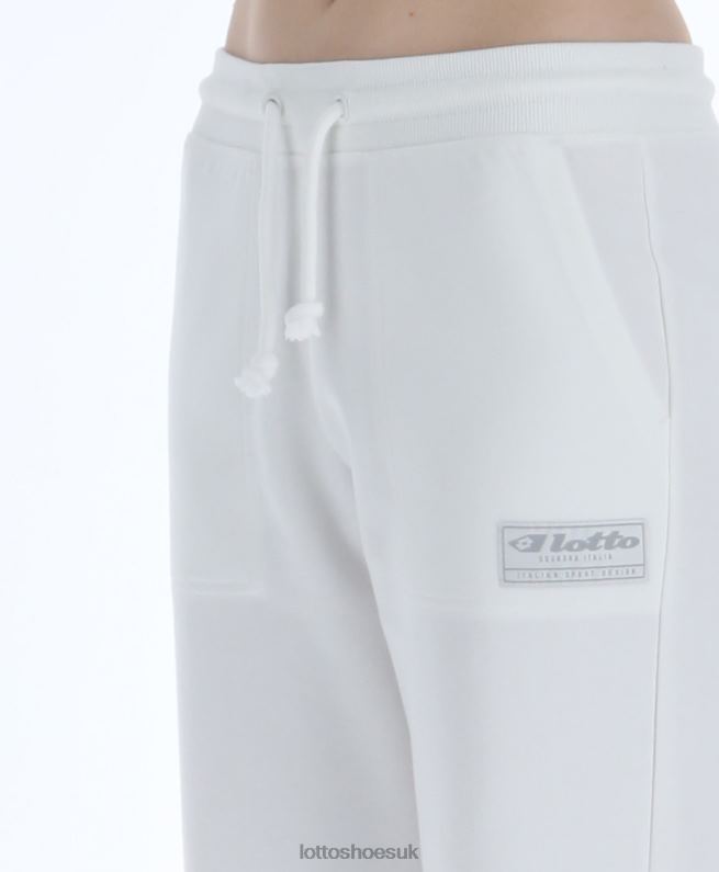 ATHLETICA DUE W IV PANT PL Woman 446TN842 Apparel CANDY WHITE Lotto