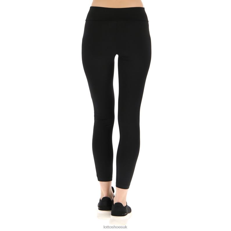 MSP W LEGGING Woman 446TN844 Apparel ALL BLACK Lotto