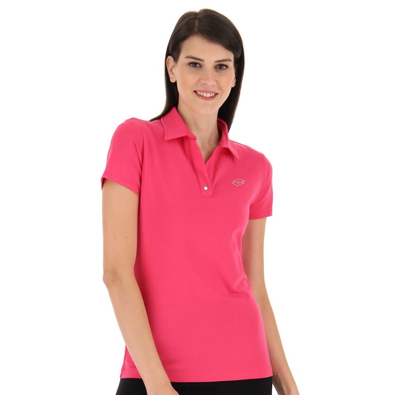 POLO CLASSICA W JS Woman 446TN973 Apparel GLAMOUR PINK Lotto