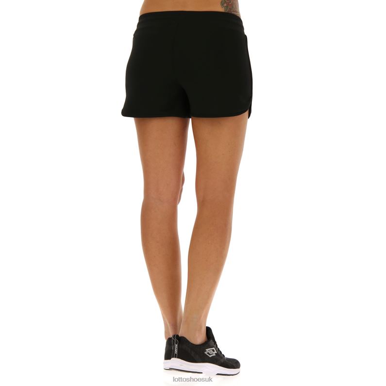 SHORT VENEZIA W PL Woman 446TN1025 Apparel ALL BLACK Lotto