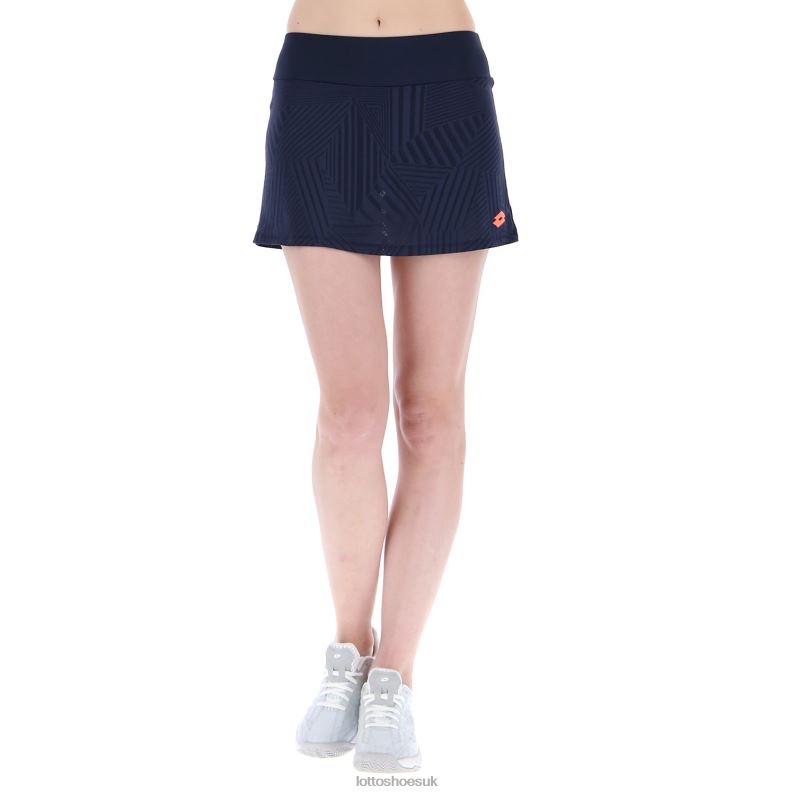 SUPERRAPIDA W V SKIRT Woman 446TN999 Apparel NAVY BLUE Lotto