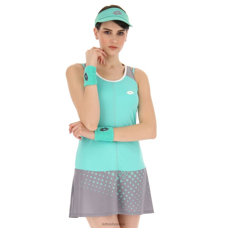 TOP W IV DRESS 1 Woman 446TN1013 Apparel GREEN 929C/QUICKSILVER Lotto