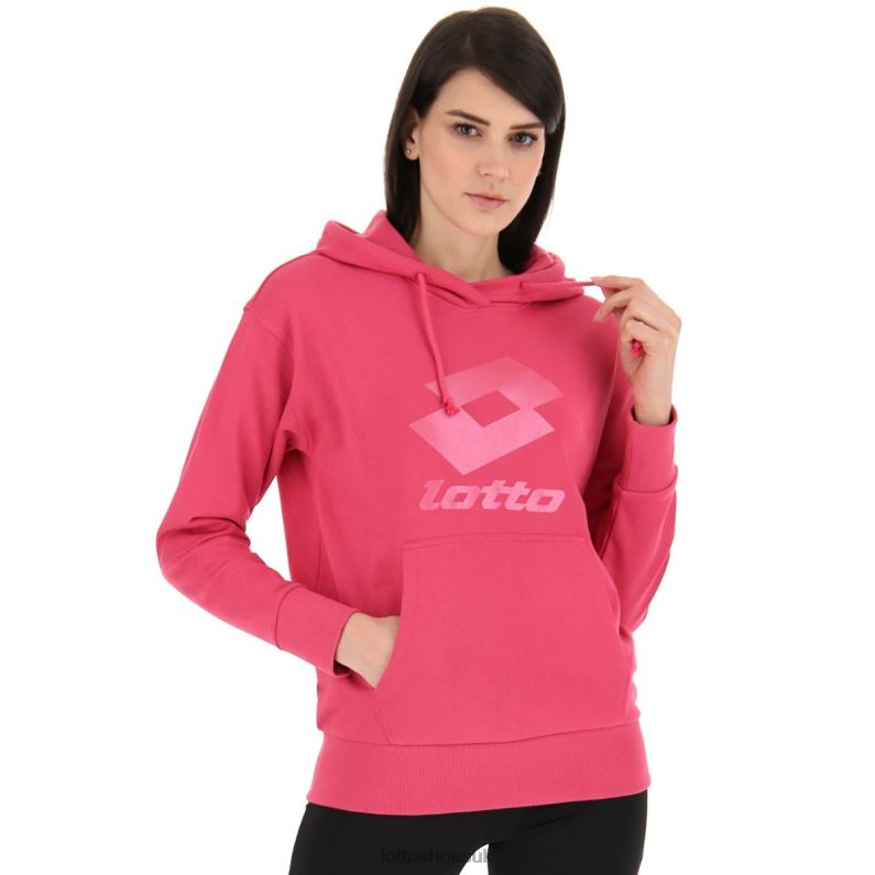 SMART W II SWEAT HD FT Woman 446TN830 Apparel FUCHSIA ROSE Lotto