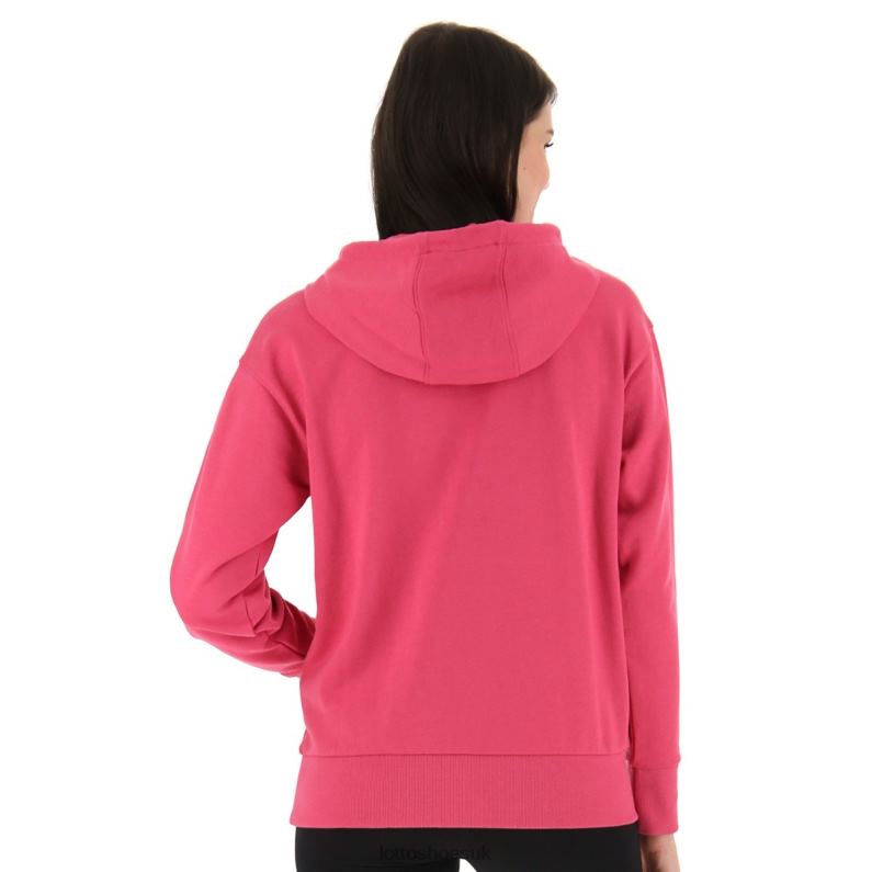 SMART W II SWEAT HD FT Woman 446TN830 Apparel FUCHSIA ROSE Lotto