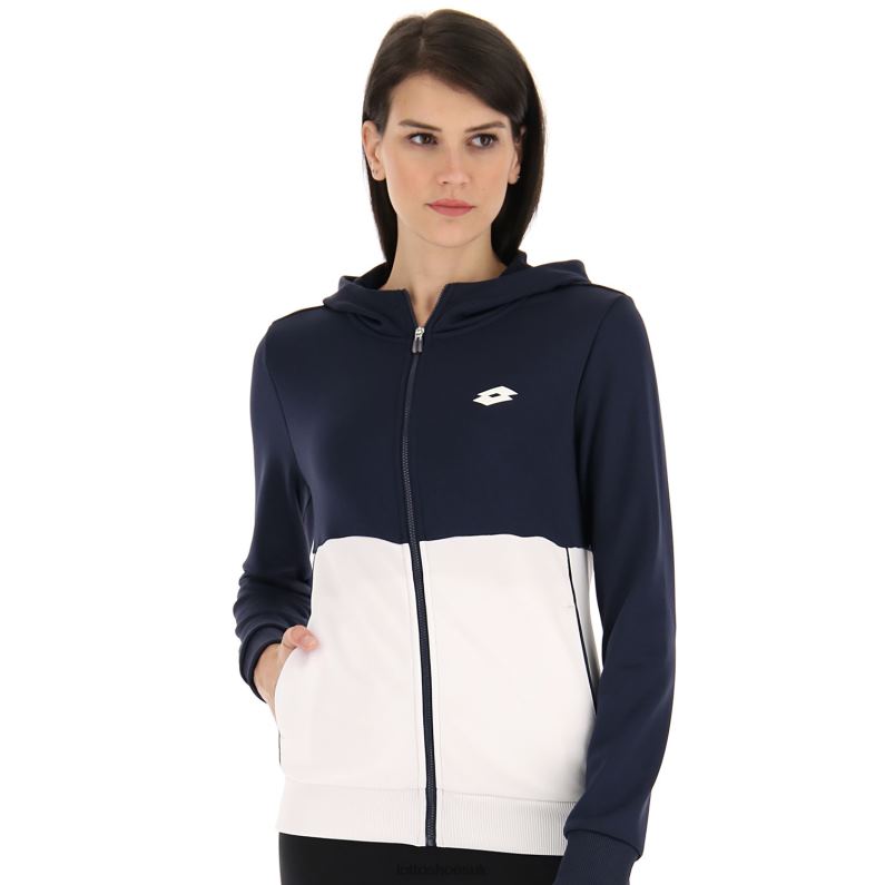 SQUADRA W II SWEAT FZ HD PL Woman 446TN818 Apparel SPORTS Lotto