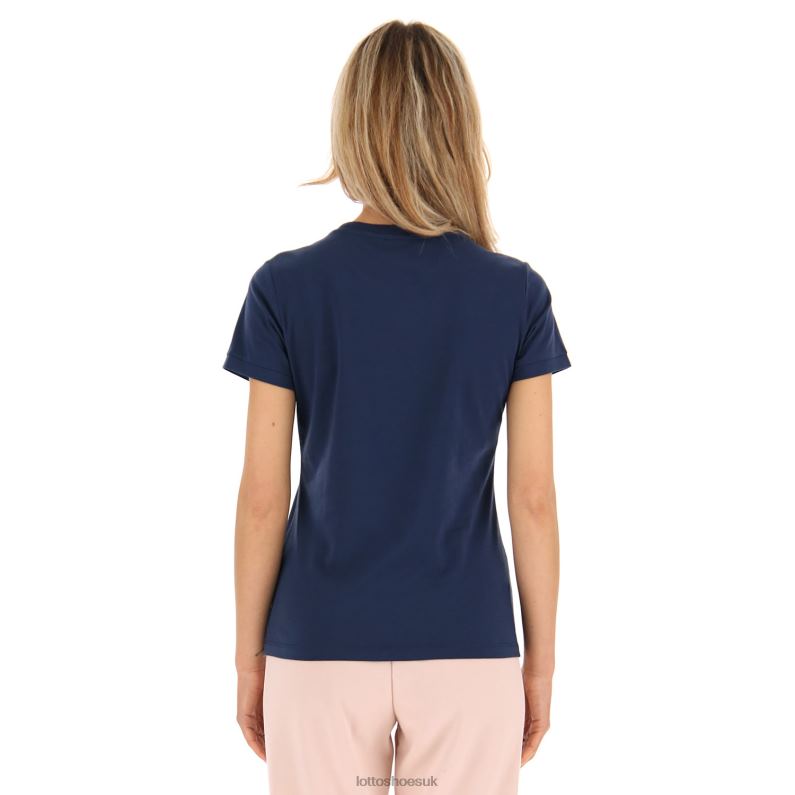 ATHLETICA DUE W VI TEE Woman 446TN889 Apparel SPORTS Lotto