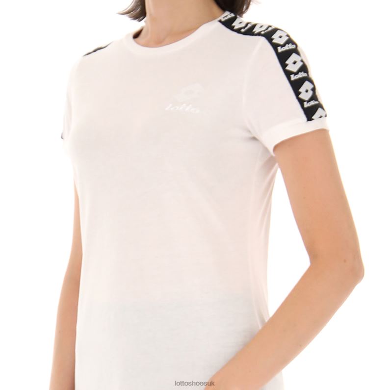 ATHLETICA ICON W TEE Woman 446TN890 Apparel BRIGHT WHITE Lotto