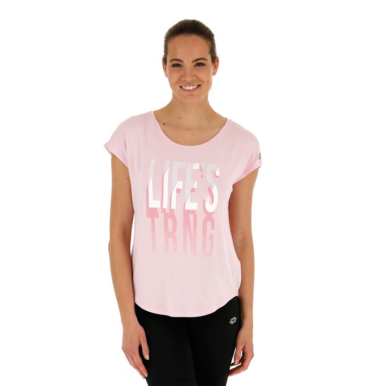 DINAMICO W TEE VI Woman 446TN1048 Apparel SPORTS Lotto