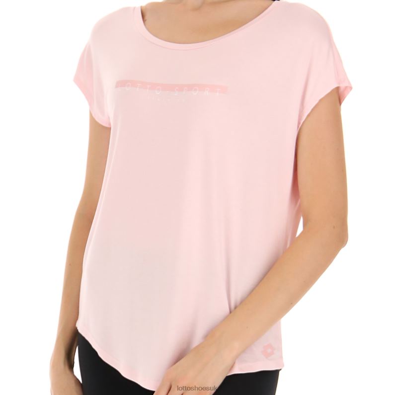 DINAMICO W V TEE VI Woman 446TN894 Apparel BARELY PINK Lotto