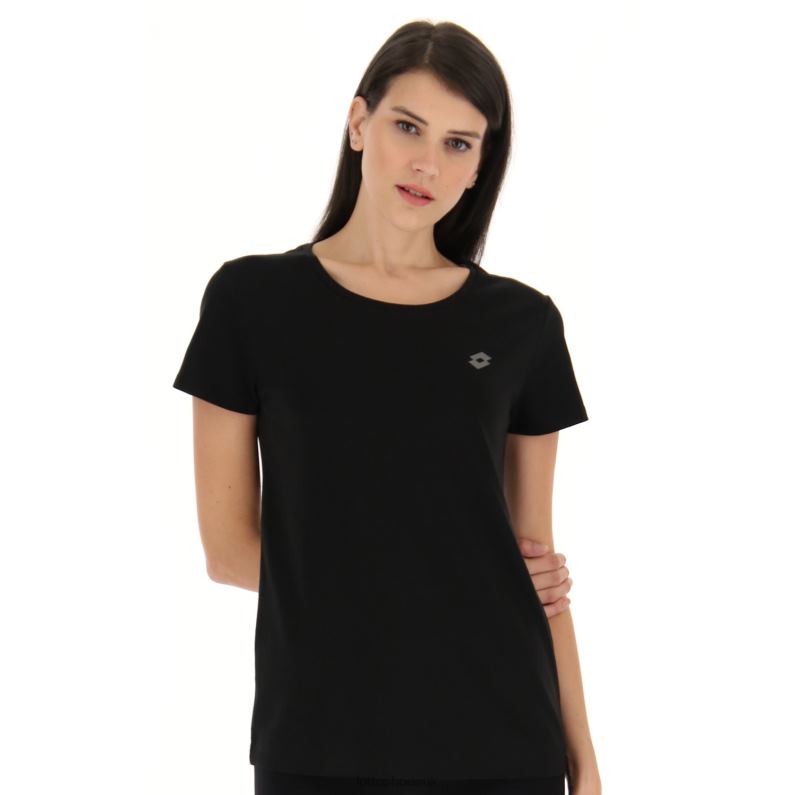 MSC W TEE Woman 446TN884 Apparel ALL BLACK Lotto