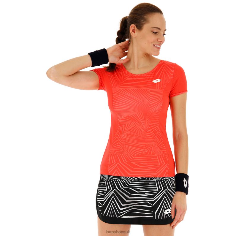 SUPERRAPIDA W III TEE PL Woman 446TN940 Apparel SPORTS Lotto