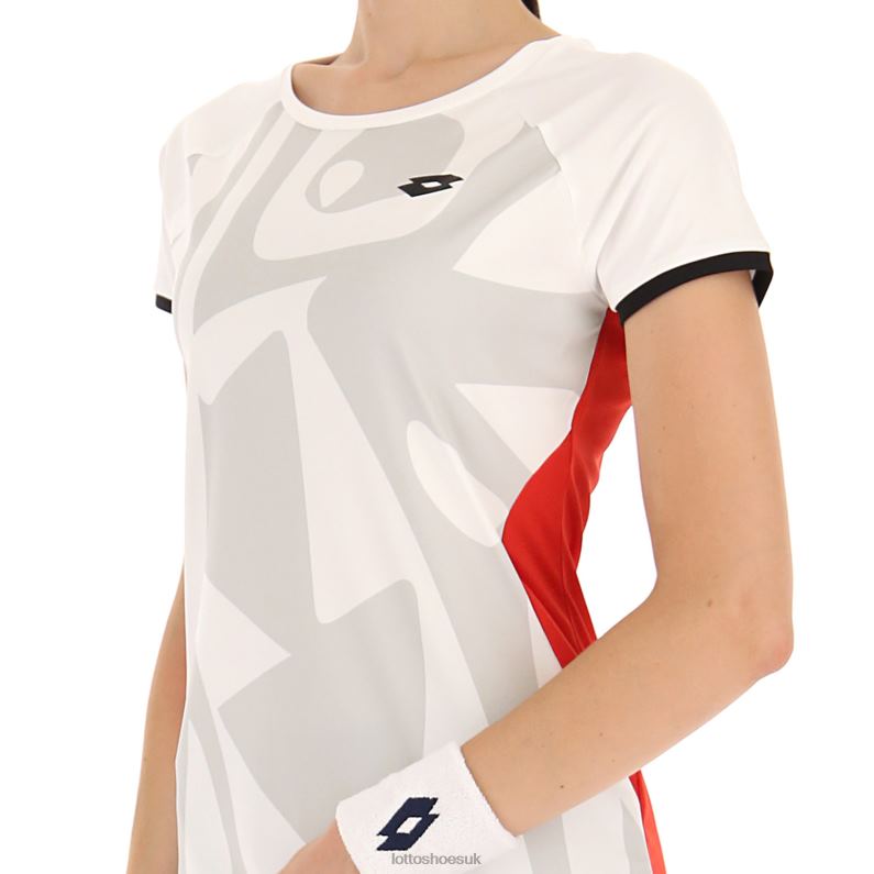TOP TEN W III TEE PRT2 PL Woman 446TN944 Apparel SPORTS Lotto