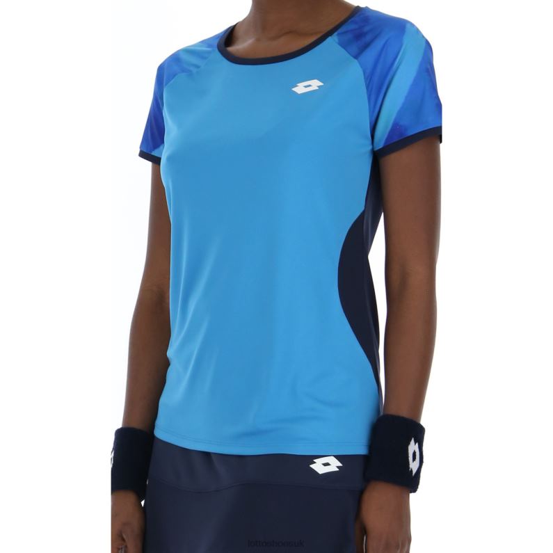 TOP TEN W III TEE PRT3 PL Woman 446TN943 Apparel SPORTS Lotto