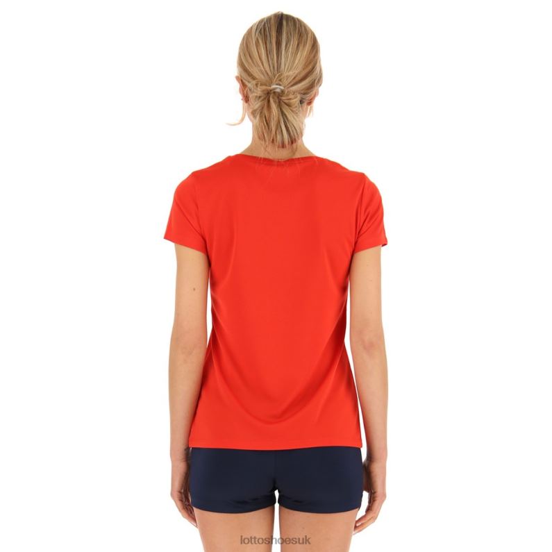 YALLA HABIBI JABEUR W TEE RED Woman 446TN878 Apparel SPORTS Lotto