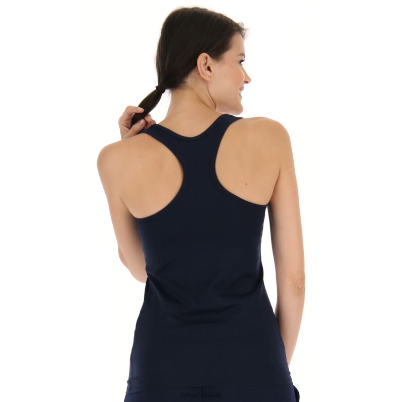 MSP W TANK Woman 446TN978 Apparel NAVY BLUE Lotto