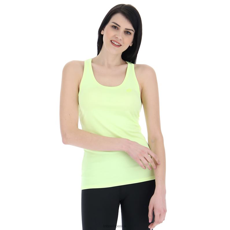 MSP W TANK Woman 446TN979 Apparel YELLOW NEON Lotto