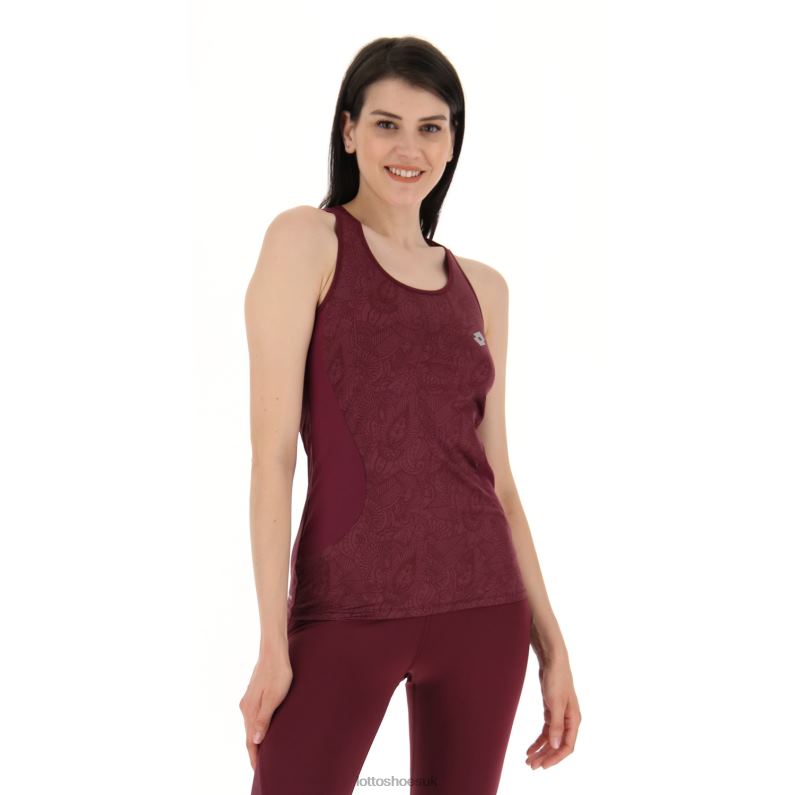RUN FIT W TANK 3 Woman 446TN980 Apparel SPORTS Lotto
