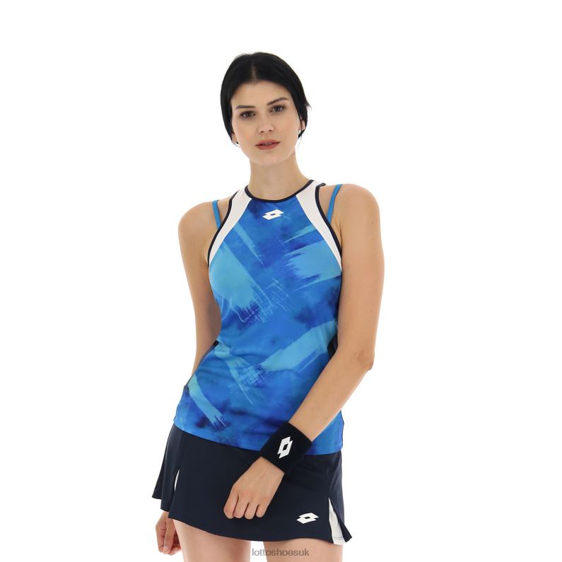 TOP TEN W III TANK PRT3 PL Woman 446TN976 Apparel SPORTS Lotto