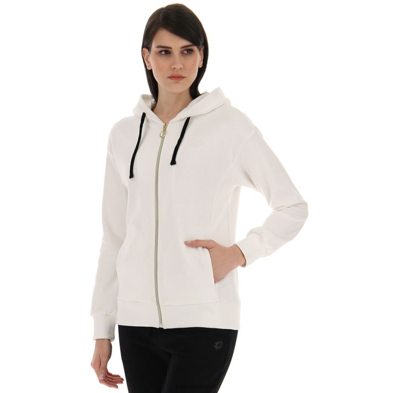 SUIT MIATA W VI Woman 446TN947 Apparel CANDY WHITE/ALL BLACK Lotto