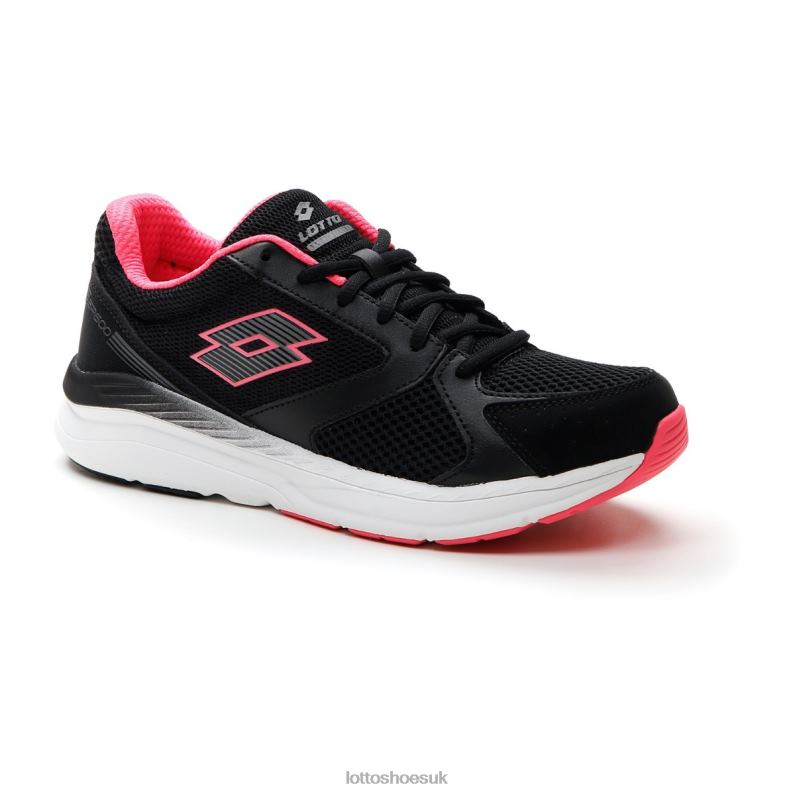 SPEEDRIDE 600 XI W Woman 446TN802 Shoes ALL BLACK/GRAVITY TITAN Lotto