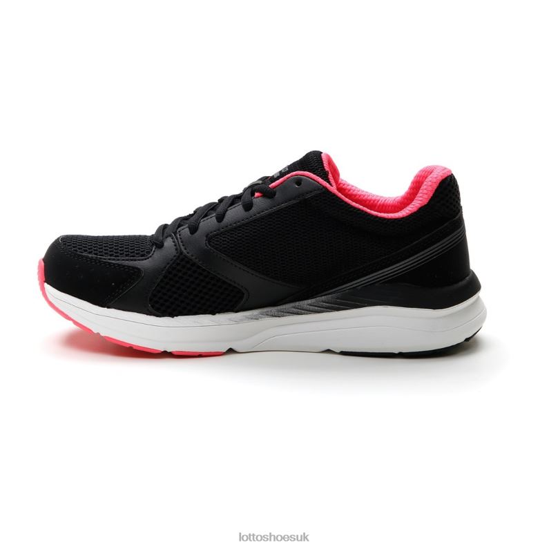 SPEEDRIDE 600 XI W Woman 446TN802 Shoes ALL BLACK/GRAVITY TITAN Lotto