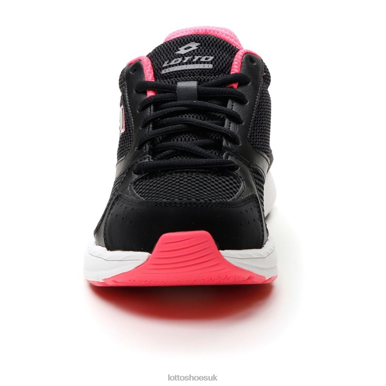 SPEEDRIDE 600 XI W Woman 446TN802 Shoes ALL BLACK/GRAVITY TITAN Lotto