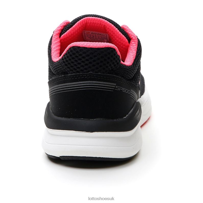 SPEEDRIDE 600 XI W Woman 446TN802 Shoes ALL BLACK/GRAVITY TITAN Lotto