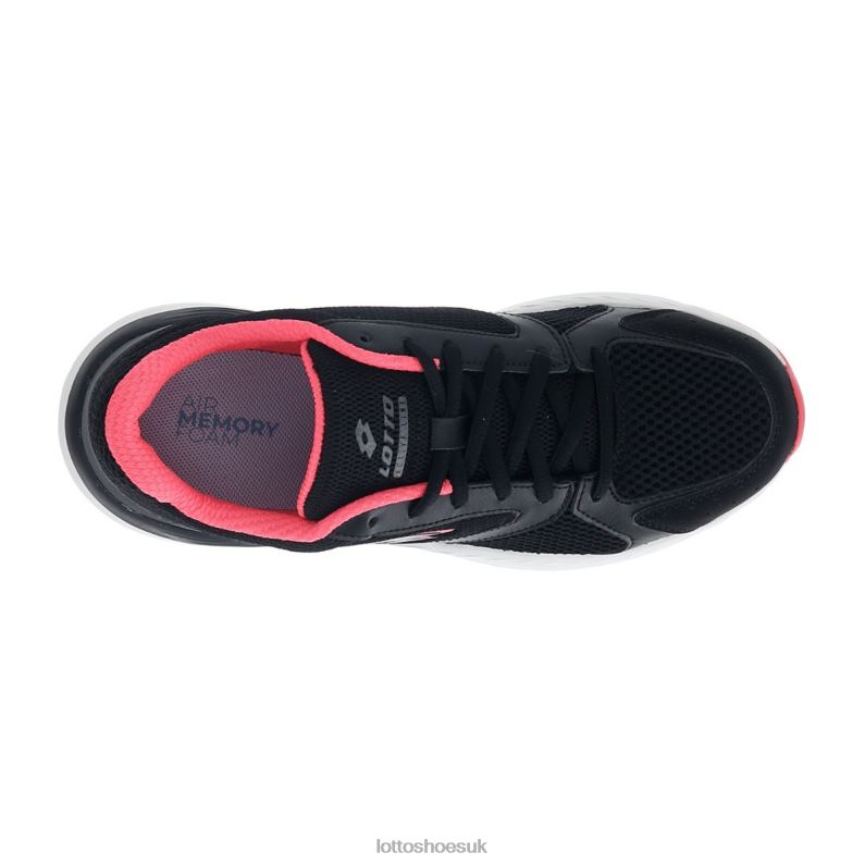 SPEEDRIDE 600 XI W Woman 446TN802 Shoes ALL BLACK/GRAVITY TITAN Lotto