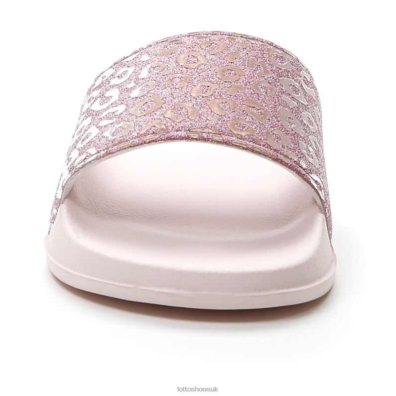 GAYA LEOPARD SLIDE W Woman 446TN811 Shoes BARELY PINK Lotto