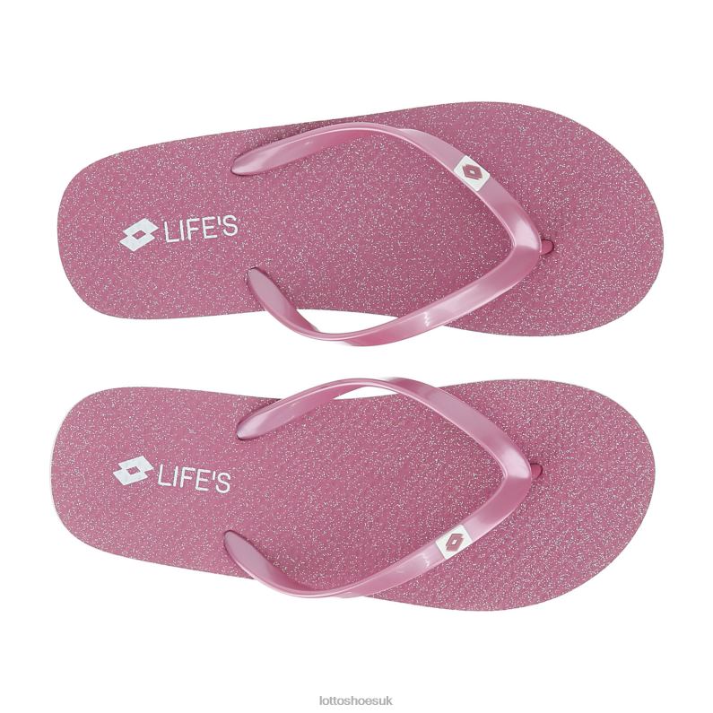 HIVA FLIP II GLITTER W Woman 446TN814 Shoes CASHMERE ROS MT Lotto