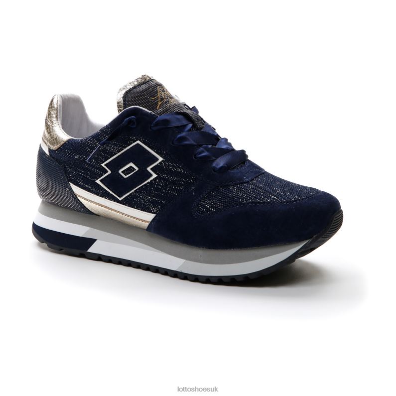 WEDGE DENIM W Woman 446TN704 Shoes SPORTS Lotto