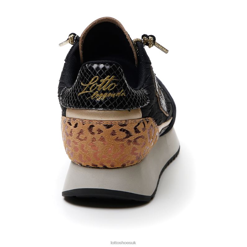 WEDGE LEOPARD W Woman 446TN698 Shoes SPORTS Lotto