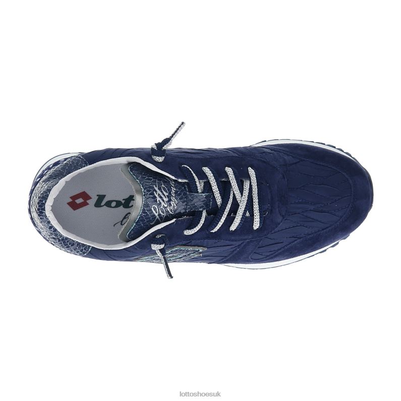 WEDGE W Woman 446TN700 Shoes DRESS BLUE/GRAVITY TITAN Lotto