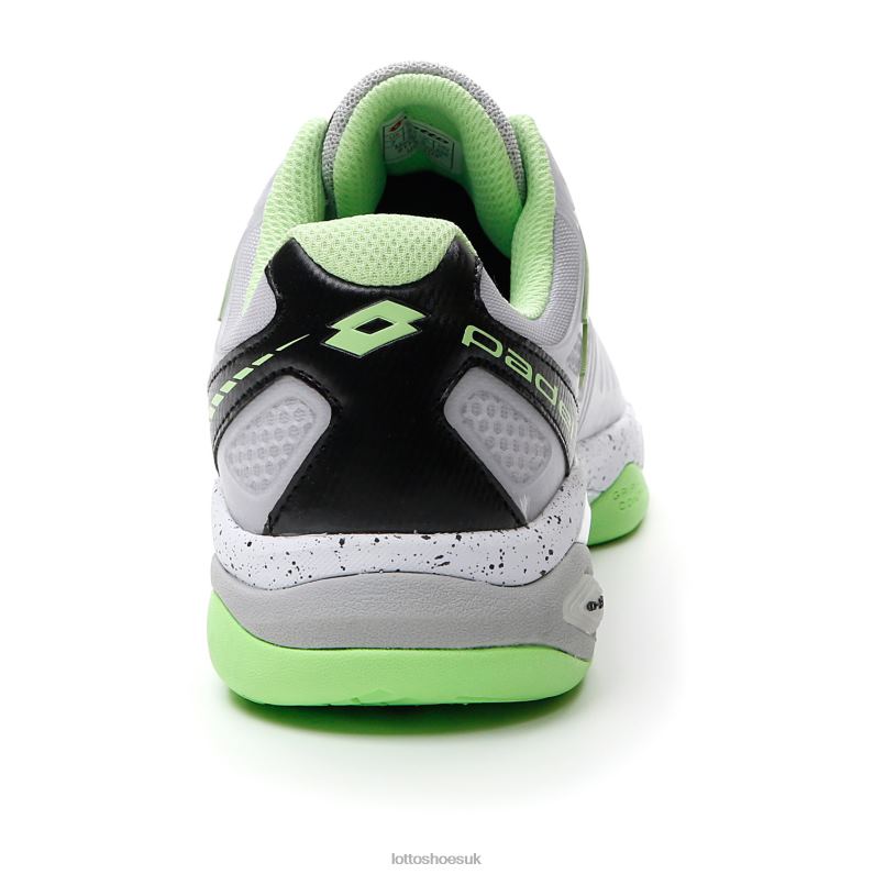 SUPERRAPIDA 200 III W Woman 446TN778 Shoes ALL WHITE/GREEN APPLE NEO Lotto