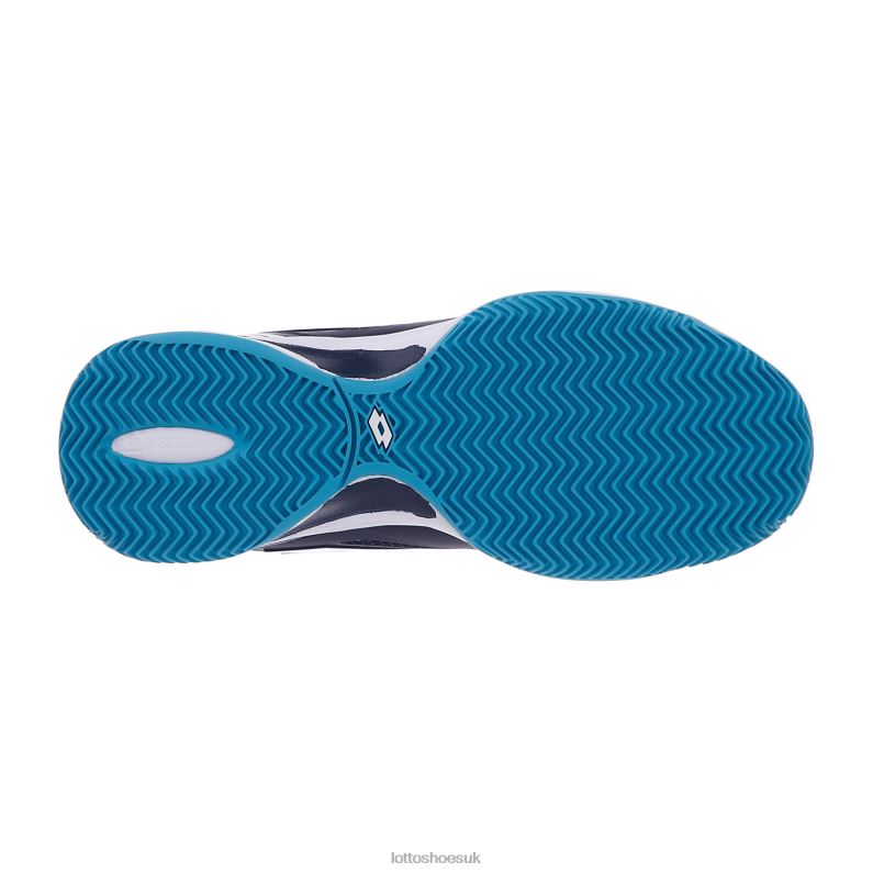 SUPERRAPIDA 200 II PRT W Woman 446TN781 Shoes NAVY BLUE/ALL WHITE/SCUBA BLUE Lotto