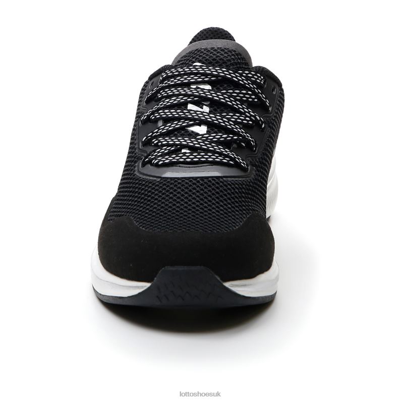 SPEEDEVO 502 W Woman 446TN785 Shoes ALL BLACK/GRAVITY TITAN/ALL WHITE Lotto