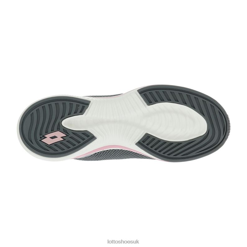 SPEEDEVO 502 W Woman 446TN786 Shoes COOL GRAY 7C/GRAVITY TITAN/LILAC SACHET Lotto