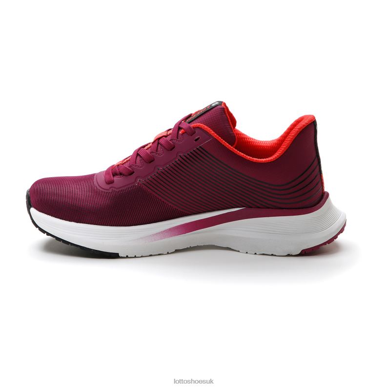 SPEEDEVO 700 II W Woman 446TN796 Shoes PURPLE 228/RED FLUO/ALL BLACK Lotto