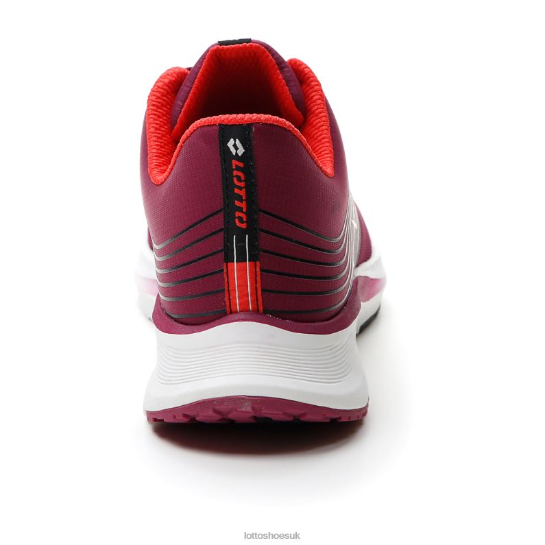 SPEEDEVO 700 II W Woman 446TN796 Shoes PURPLE 228/RED FLUO/ALL BLACK Lotto