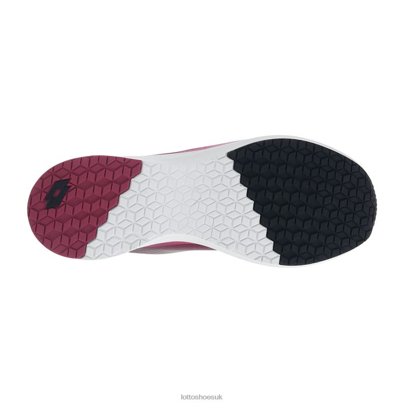 SPEEDEVO 700 II W Woman 446TN796 Shoes PURPLE 228/RED FLUO/ALL BLACK Lotto