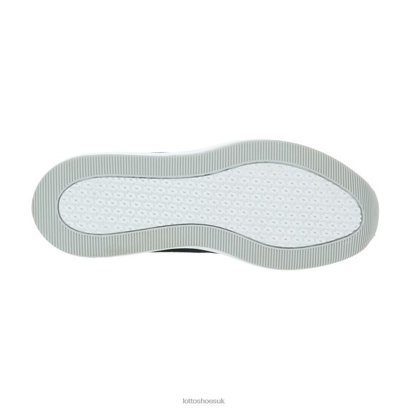 QUEEN AMF GLIT W Woman 446TN749 Shoes ALL BLACK Lotto