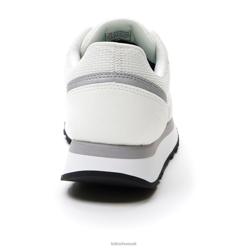 TRAINER WEDGE AMF IV W Woman 446TN738 Shoes WHITE/SILVER METAL 2 Lotto