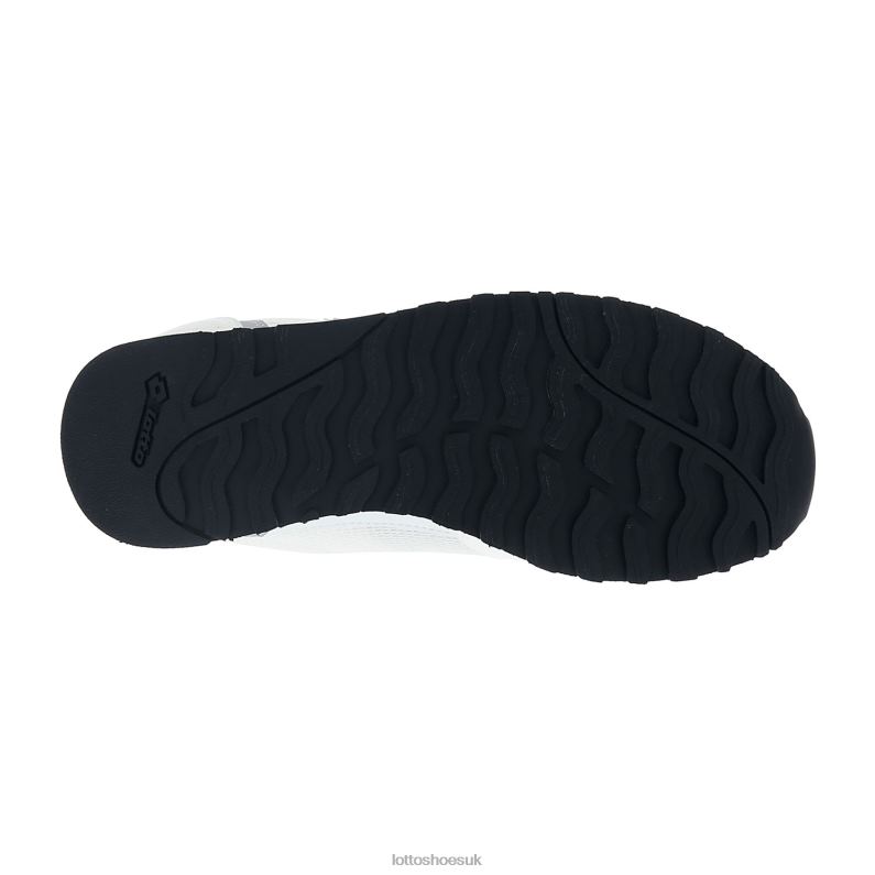 TRAINER WEDGE AMF IV W Woman 446TN738 Shoes WHITE/SILVER METAL 2 Lotto