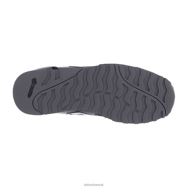 TRAINER WEDGE III W Woman 446TN737 Shoes ALL BLACK/GRAVITY TITAN Lotto