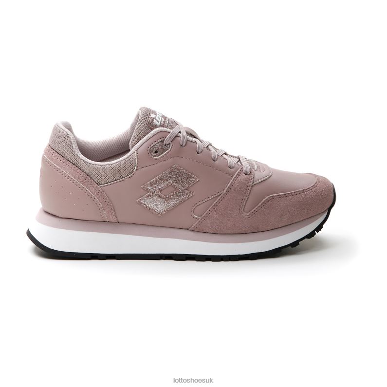 TRAINER WEDGE III W Woman 446TN742 Shoes BARK PINK/BARK PINK METAL Lotto