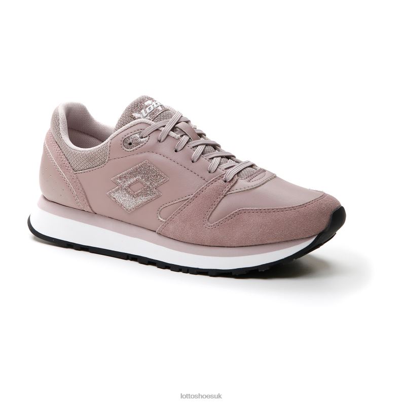 TRAINER WEDGE III W Woman 446TN742 Shoes BARK PINK/BARK PINK METAL Lotto