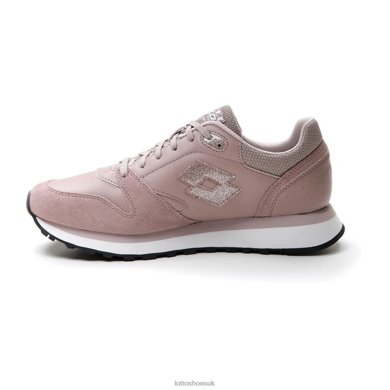 TRAINER WEDGE III W Woman 446TN742 Shoes BARK PINK/BARK PINK METAL Lotto