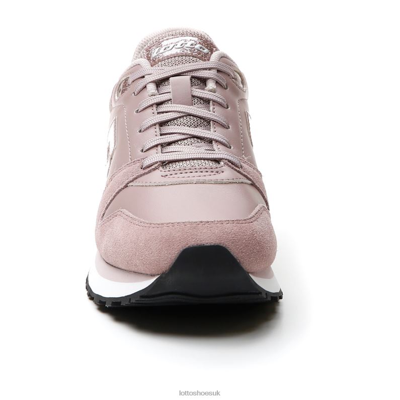 TRAINER WEDGE III W Woman 446TN742 Shoes BARK PINK/BARK PINK METAL Lotto