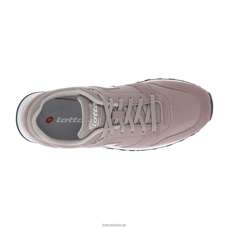 TRAINER WEDGE III W Woman 446TN742 Shoes BARK PINK/BARK PINK METAL Lotto